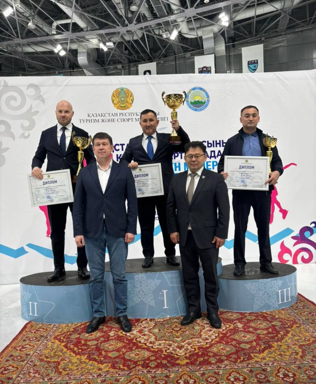 اقمولا قۇراماسى قىسقى سپارتاكيادانىڭ چەمپيونى اتاندى