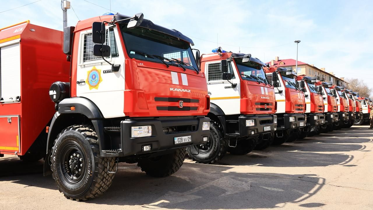 قاراعاندى ءورت ءسوندىرۋ پاركىنە 17 تەحنيكا بەرىلدى