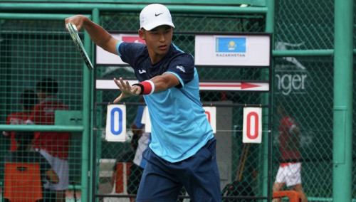 قازاقستاندىق جاس تەننيسشىلەر ىرىكتەۋ ءتۋرنيرىنىڭ فينالىنا شىقتى