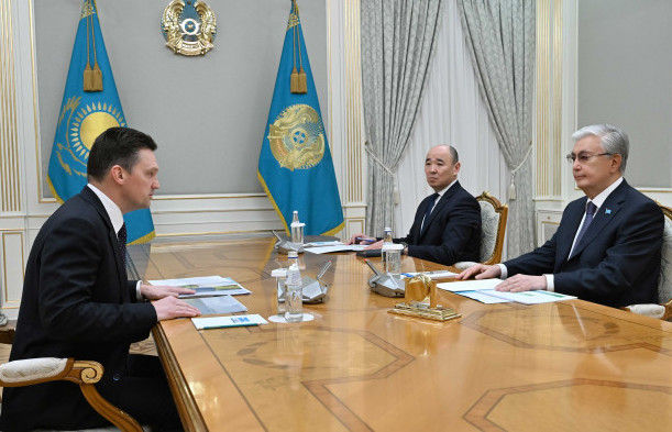 پرەزيدەنت ەۋرازيالىق دامۋ بانكىنىڭ باسقارما توراعاسىن قابىلدادى