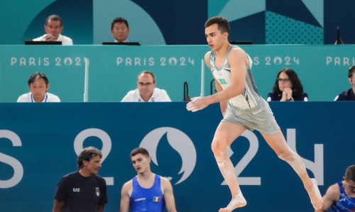 قازاقستاندىق گيمناستار دوحادا قوس جۇلدەگە قول جەتكىزدى