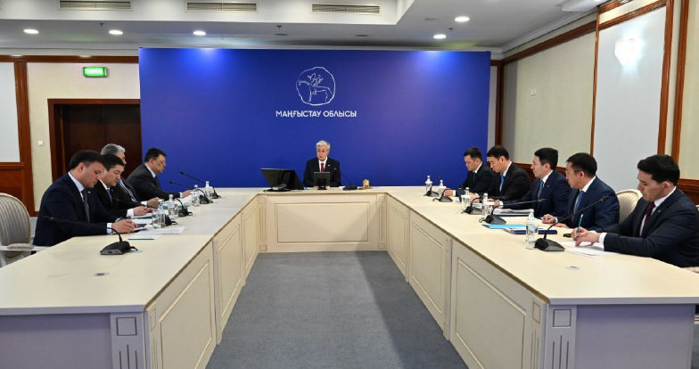 ماڭعىستاۋ وبلىسىنىڭ الەۋمەتتىك-ەكونوميكالىق دامۋى جونىندەگى كەڭەس باستالدى