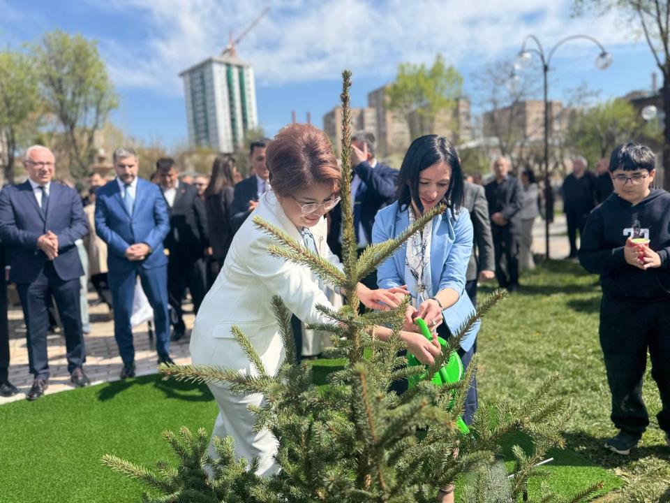 ەرەۆاندا اباي قۇنانباي ۇلى اتىنداعى ساياباق اشىلدى