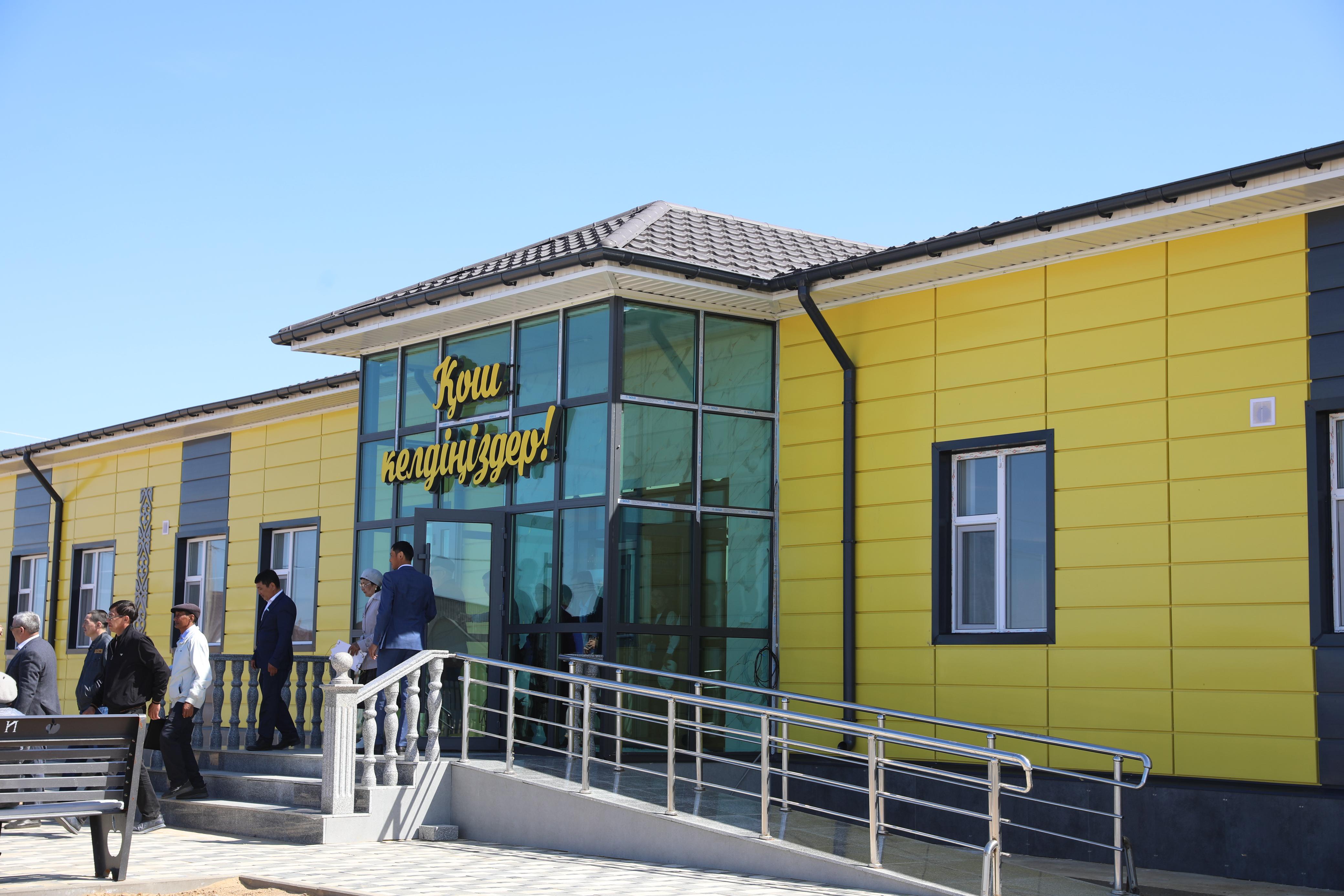 نۇرا اۋىلىندا سۋ تاسقىنىنان كەيىن مەكتەپ سالىندى