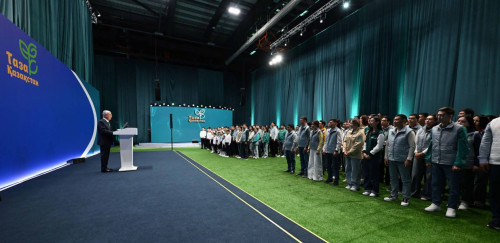 تۋعان جەرىمىزدى ەشكىم سىرتتان كەلىپ كوركەيتىپ بەرمەيدى - پرەزيدەنت