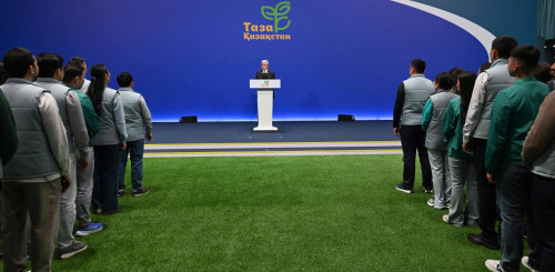 قاسىم-جومارت توقاەۆ ەرىكتىلەردىڭ ەڭبەگىن ەرەكشە اتاپ ءوتتى