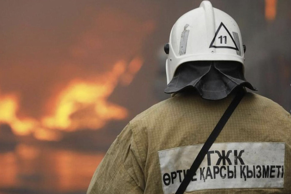 استانا-پەتروپاۆل تاسجولىنىڭ بويىندا ءورت بولدى