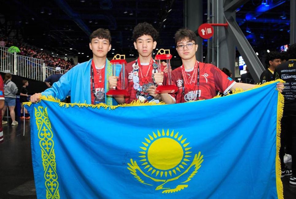 ينجەنەرلىك تۋرنيردە قازاقستان وقۋشىلارى 6 ماراپات يەلەندى