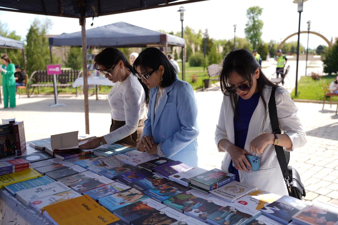 اۋليەاتاداعى كىتاپ فەستيۆالى