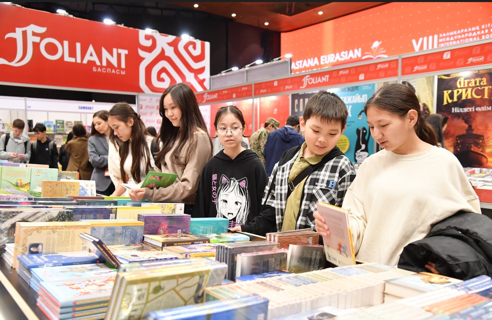 ەۋرازيا كىتاپ جارمەڭكەسى باستالدى