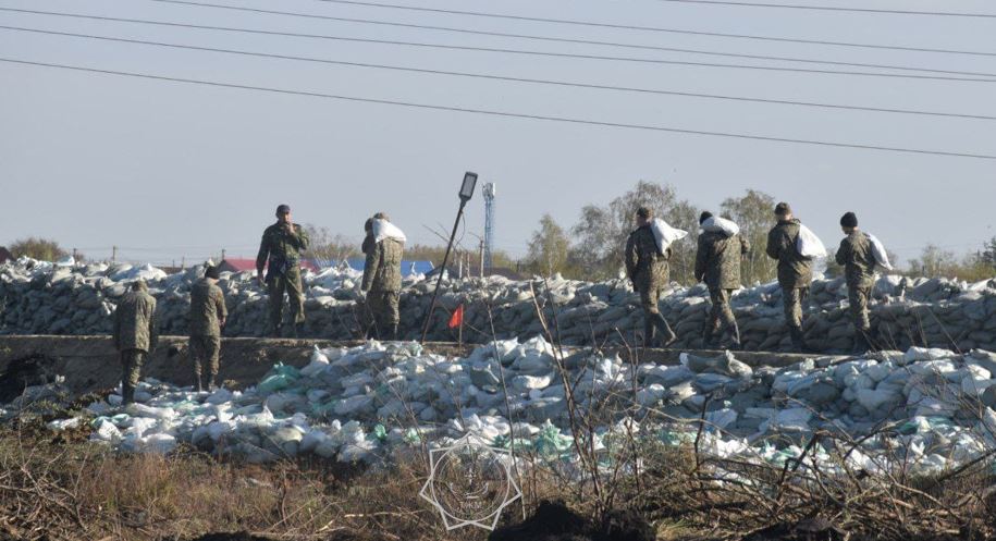 سقو-دا تاسقىنعا توسقاۋىل جۇمىسى جالعاسىپ جاتىر