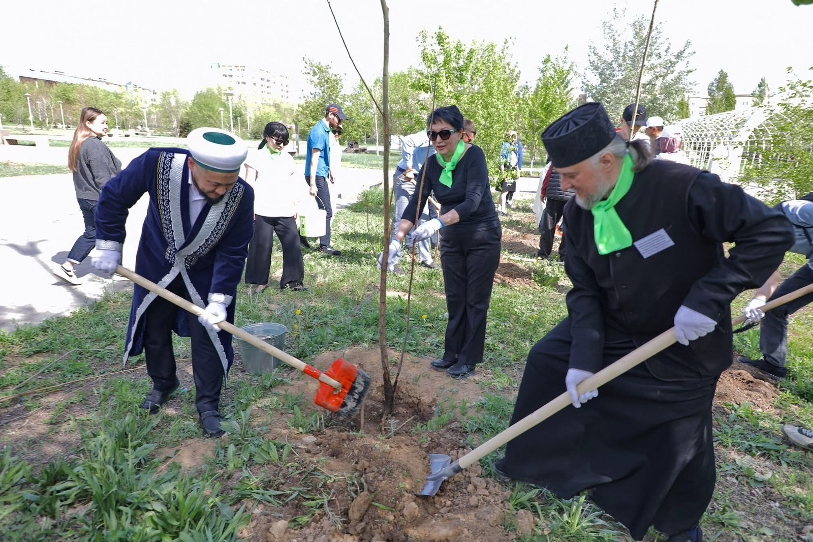  ۇلىتاۋ وبلىسىندا اعاش ەگۋ اكتسياسى ءوتتى