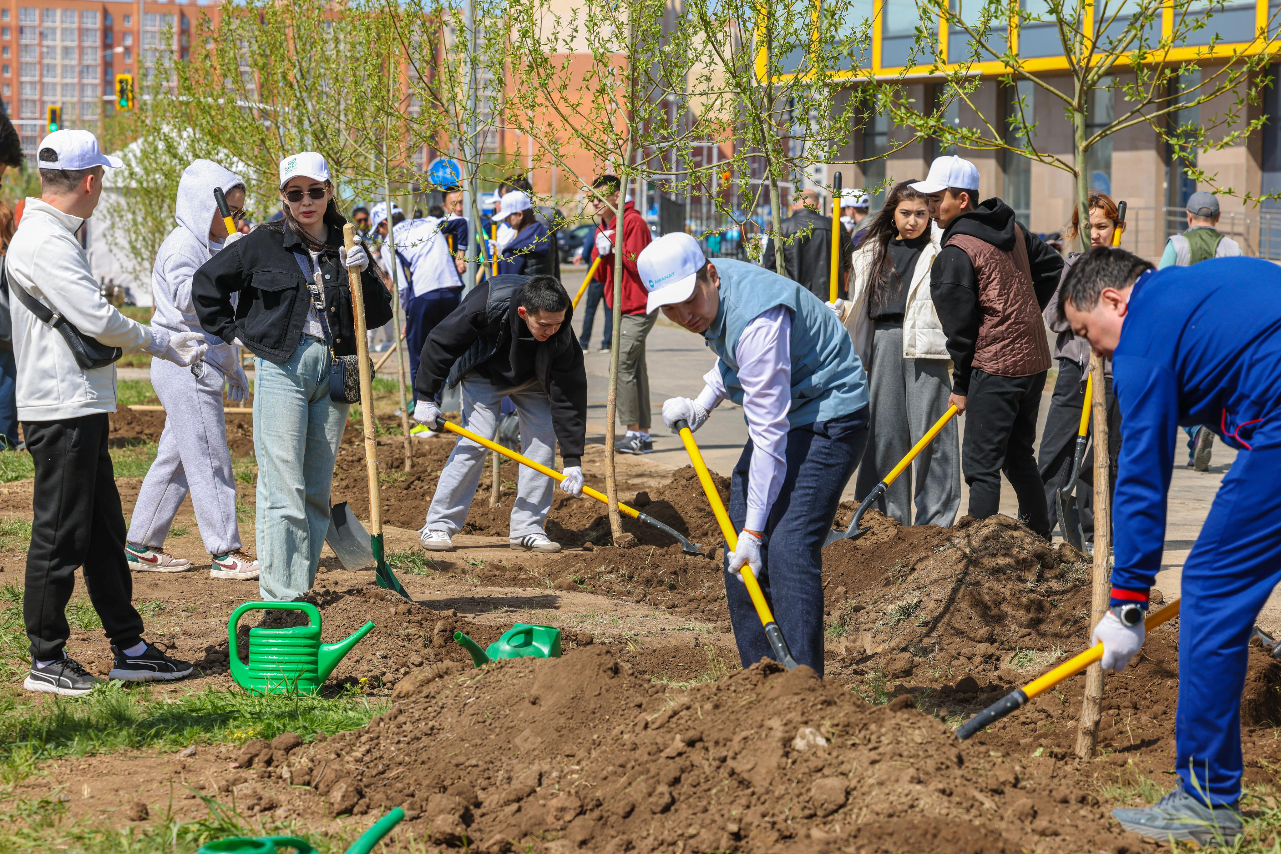 بىرلىك كۇنىنە وراي «تازا بەيسەنبى» ەكولوگيالىق اكتسياسى ءوتتى