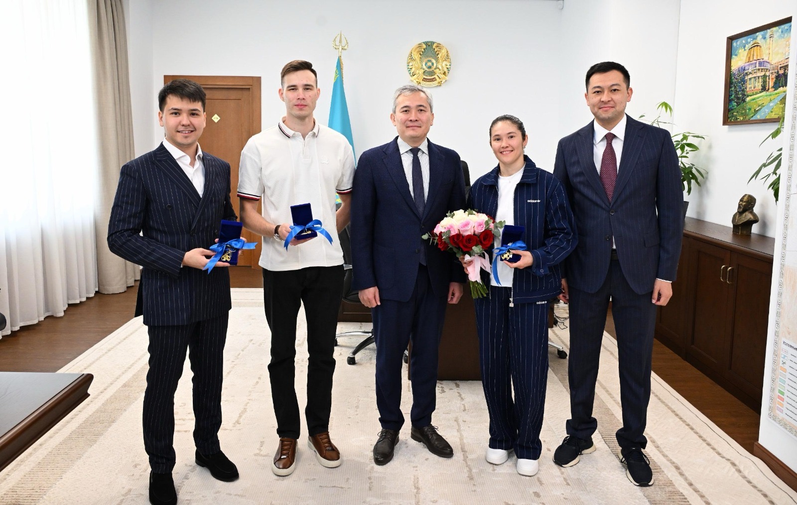 الماتىلىق وليمپيادا جۇلدەگەرلەرى ۋادە ەتىلگەن ۇيلەرىن الدى