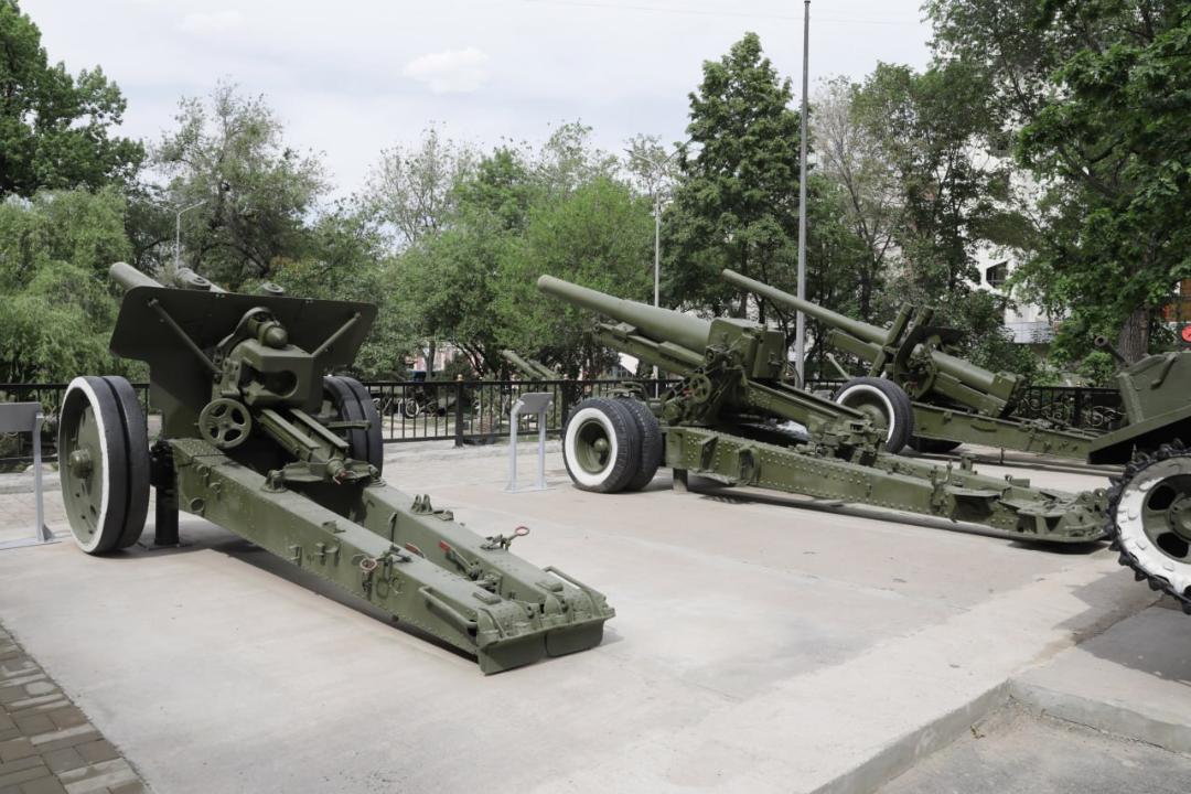 الماتىدا اشىق اسپان استىنداعى اسكەري تەحنيكا مۇراجايى اشىلدى