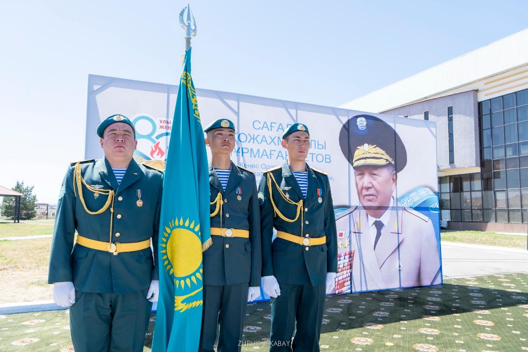 تالدىقورعانداعى كوشەگە كەڭەس وداعىنىڭ باتىرى ساعادات نۇرماعانبەتوۆتىڭ ەسىمى بەرىلدى