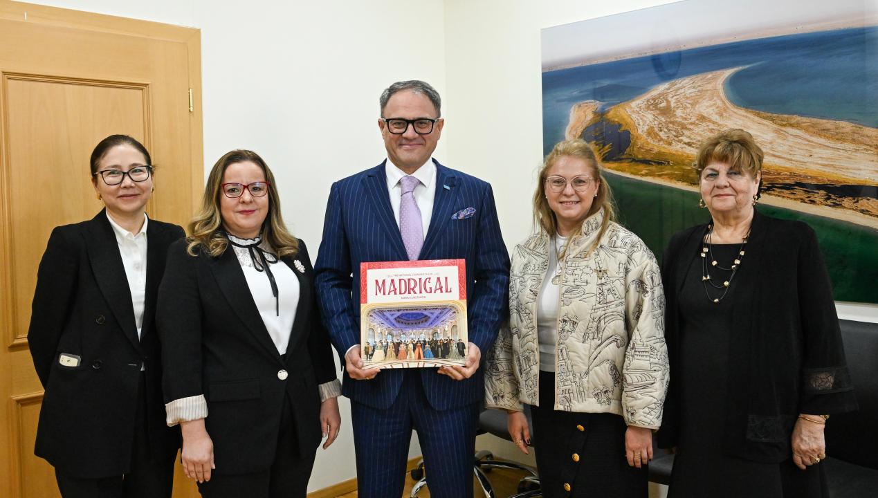 رۋمىنيانىڭ «مادريگال» حورى قازاقستانعا كەلدى