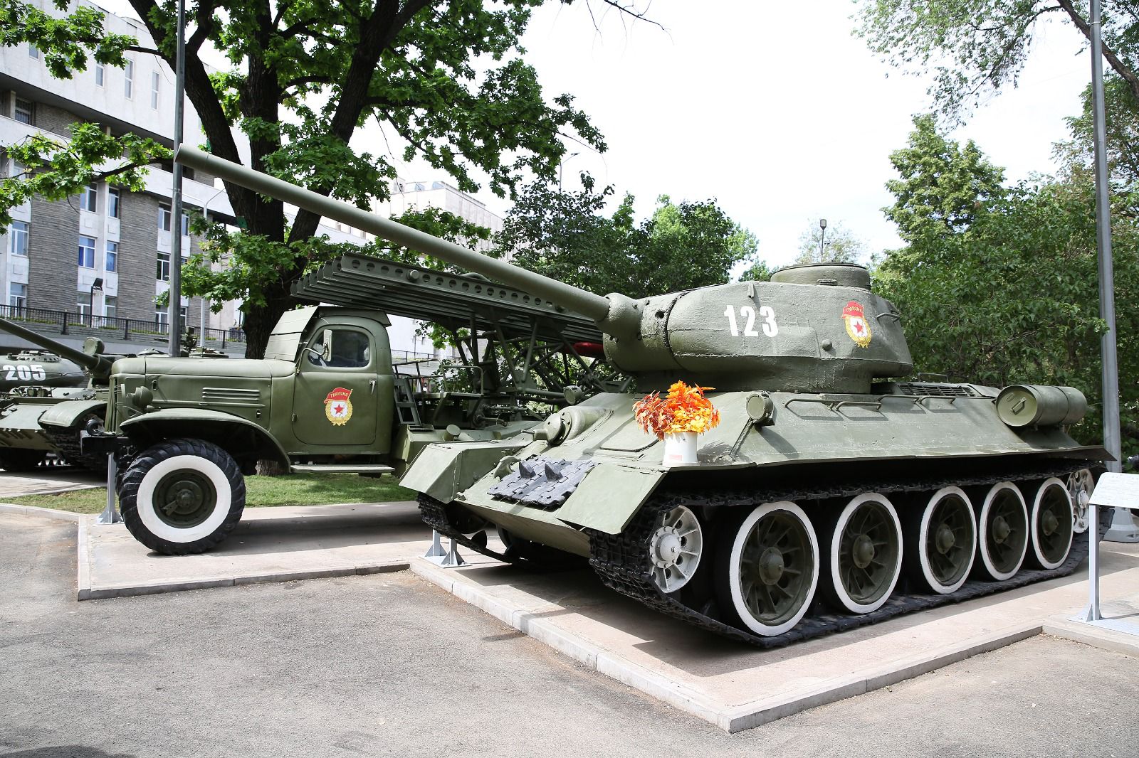 الماتىدا اشىق اسپان استىنداعى اسكەري مۋزەي اشىلدى