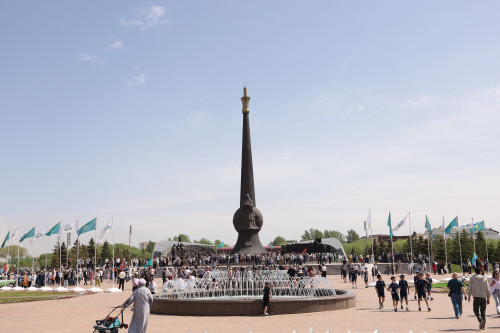 «بەيبىت اسپان استىندا»: استانادا مەرەكەلىك شارا ءوتتى