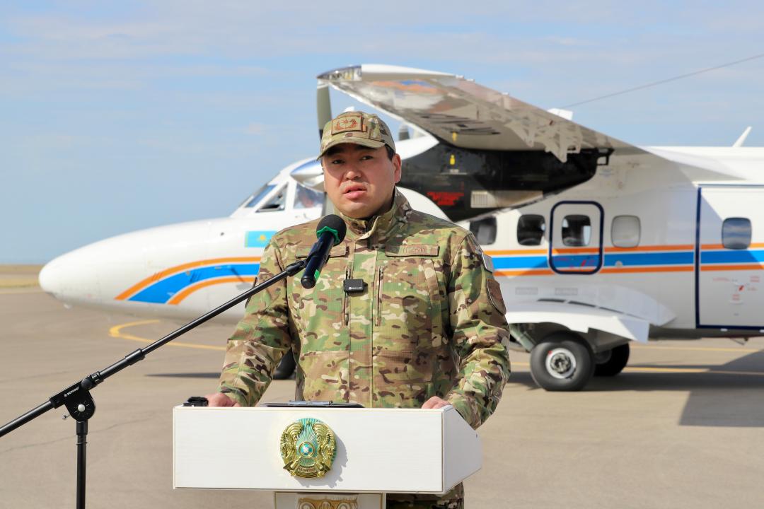 اتىراۋدا قازاقستان تجم ءۇشىن ساتىپ الىنعان L 410 ەكىنشى ۇشاعىن قارسى الدى