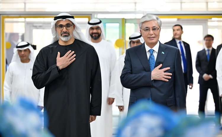 پرەزيدەنت پەن ابۋ ءدابيدىڭ تاق مۇراگەرى ەلورداداعى №84 مەكتەپ-ليتسەيدى ارالادى