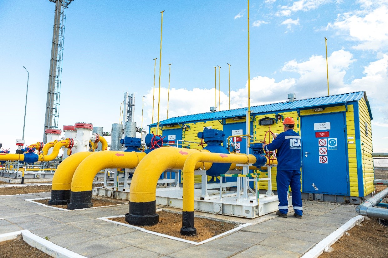 «ينتەرگاز ورتالىق ازيا» اق  جىلىتۋ ماۋسىمىن ءساتتى اياقتادى