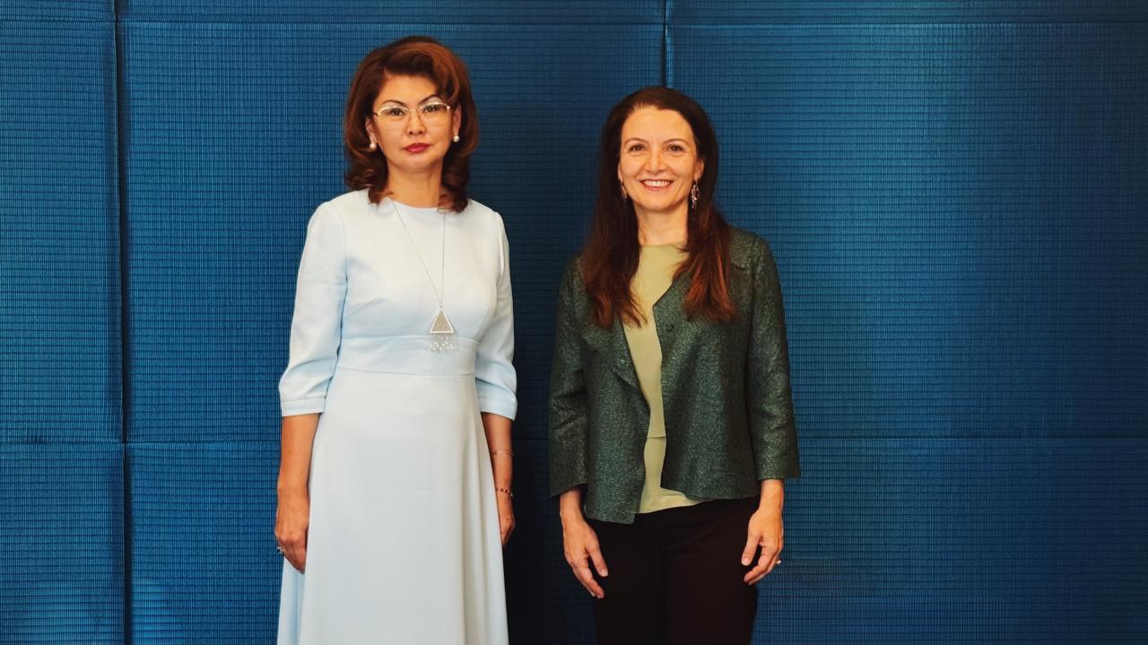 ايدا بالاەۆا يۋنيسەف-ءتىڭ ەۋروپا جانە ورتالىق ازيا بويىنشا ايماقتىق ديرەكتورىمەن كەزدەستى