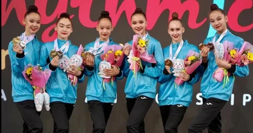 قازاقستاننىڭ گيمناستارى ازيا چەمپيوناتىنان ولجالى ورالدى