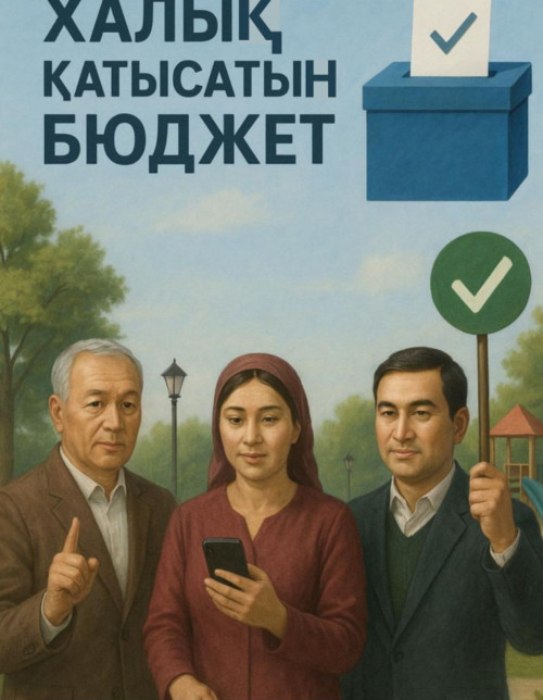 «حالىق قاتىساتىن بيۋدجەت» جوباسى تارازدا