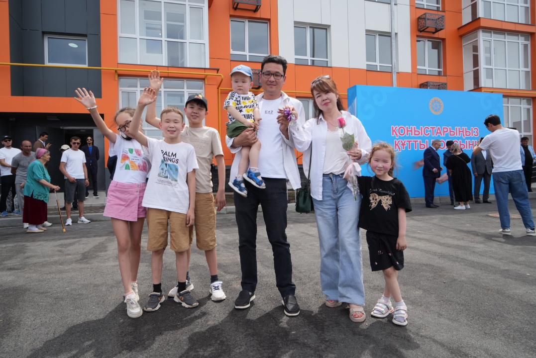 تالدىقورعاندا 60 پاتەرلى تۇرعىن ءۇي قولدانىسقا بەرىلدى