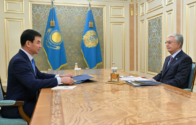 پرەزيدەنت الماتى قالاسىنىڭ جاڭادان تاعايىندالعان اكىمىن قابىلدادى