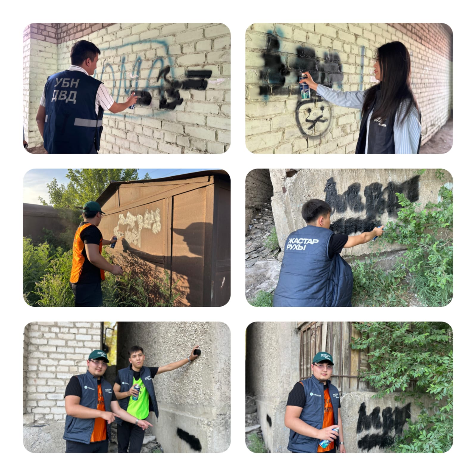 قىزىلوردادا ەسىرتكى جارنامالارى جويىلدى