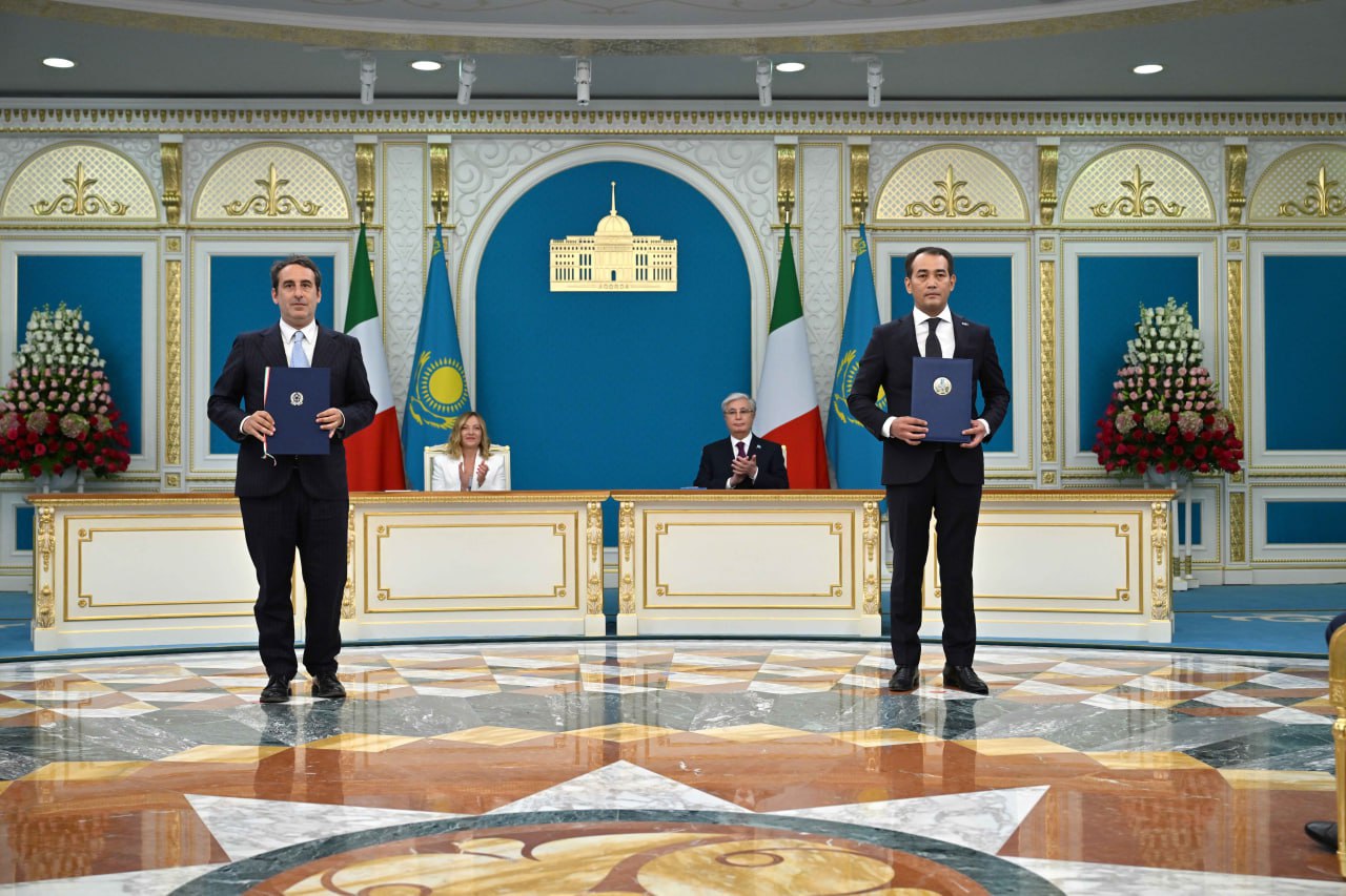 قازاقستان مەن يتاليا بىرلەسكەن مالىمدەمە قابىلدادى