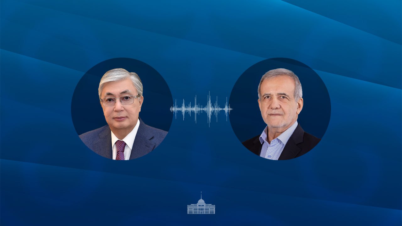 مەملەكەت باسشىسى يران پرەزيدەنتىمەن تەلەفون ارقىلى سويلەستى