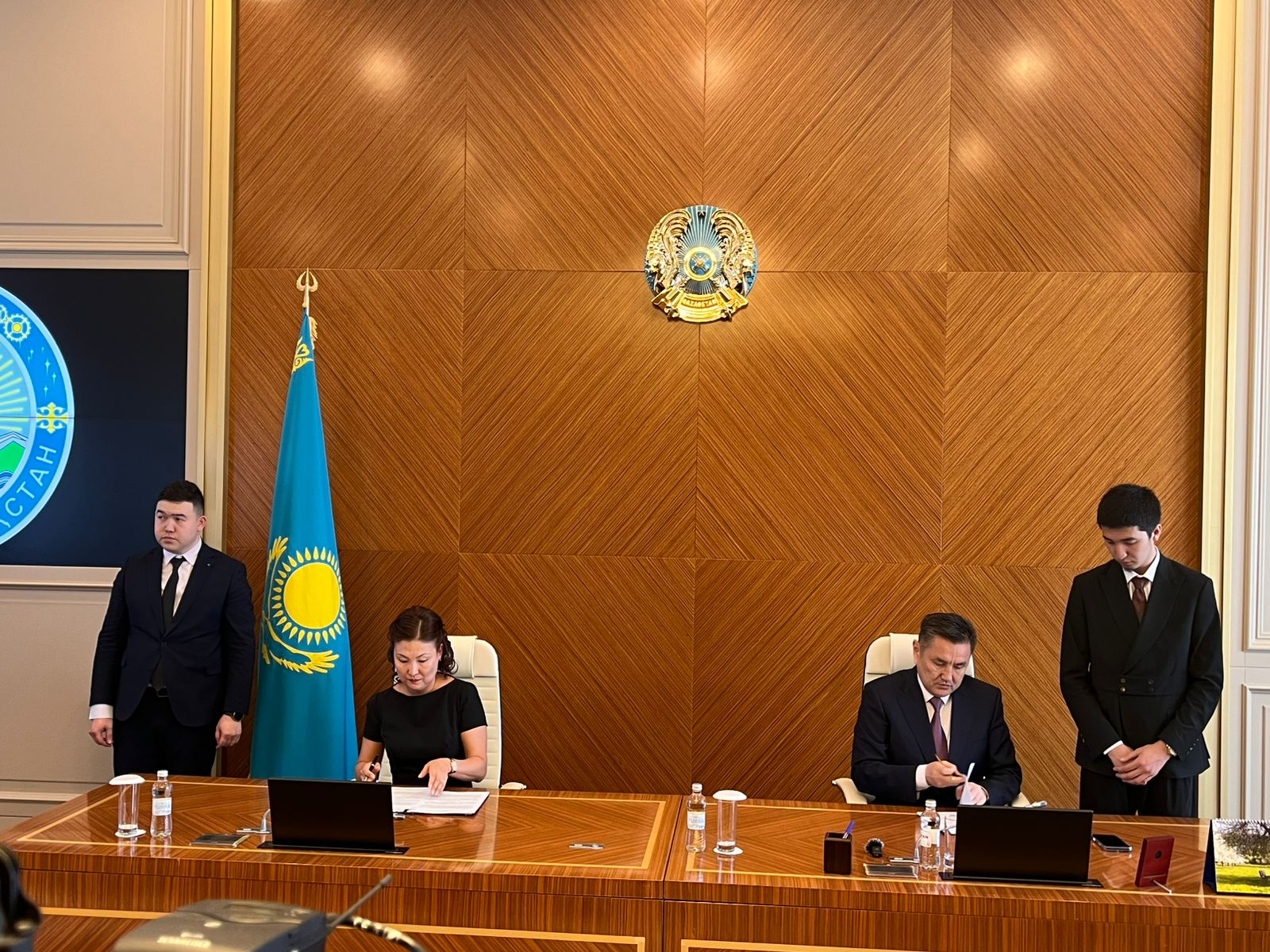 قورشاعان ورتانى ساقتاۋ ماقساتىنداعى مەموراندۋمعا قول قويىلدى