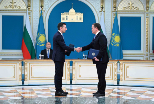 قازاقستان - بولگاريا اراسىندا 5 مەموراندۋمعا قول قويىلدى