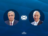 مەملەكەت باسشىسى پورتۋگاليا پرەزيدەنتىنە قۇتتىقتاۋ جەدەلحاتىن جولدادى
