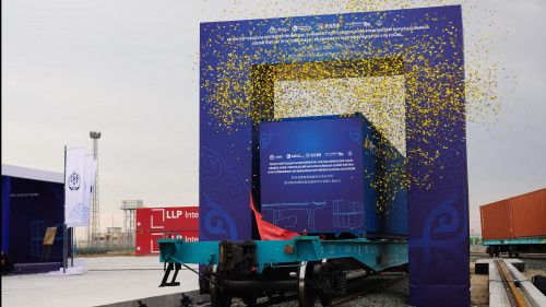 اقتاۋدا كونتەينەرلىك حاب ىسكە قوسىلدى