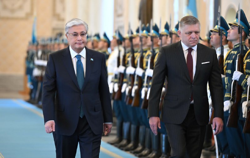 اقوردادا سلوۆاكيا پرەمەر-ءمينيسترىن سالتاناتتى قارسى الۋ ءراسىمى ءوتتى