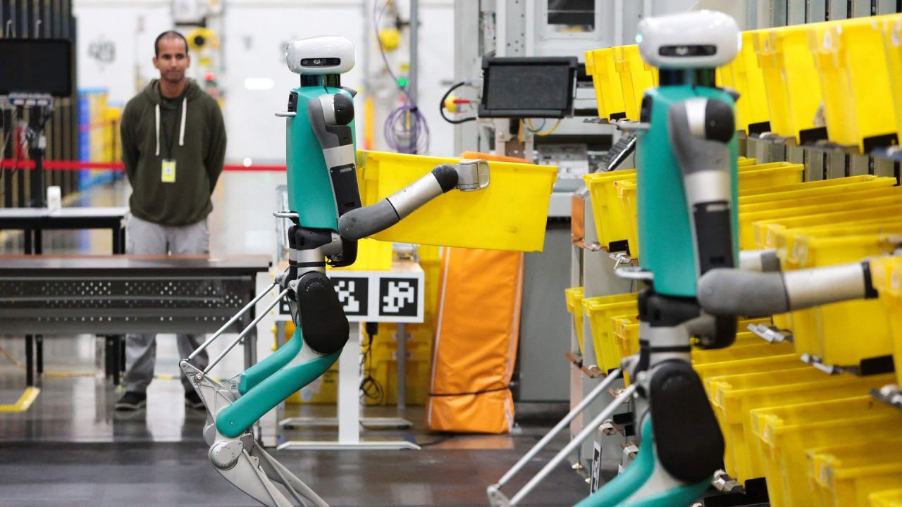 امازوننىڭ اقىلدى روبوتتارى