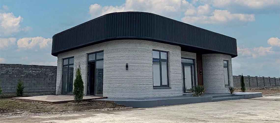 قۇرىلىس قالدىعىنان 3D-ءۇي تۇرعىزدى