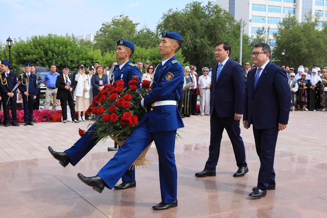 اقتوبەدە ءاليا مولداعۇلوۆانى ەسكە الۋ ءراسىمى ءوتتى