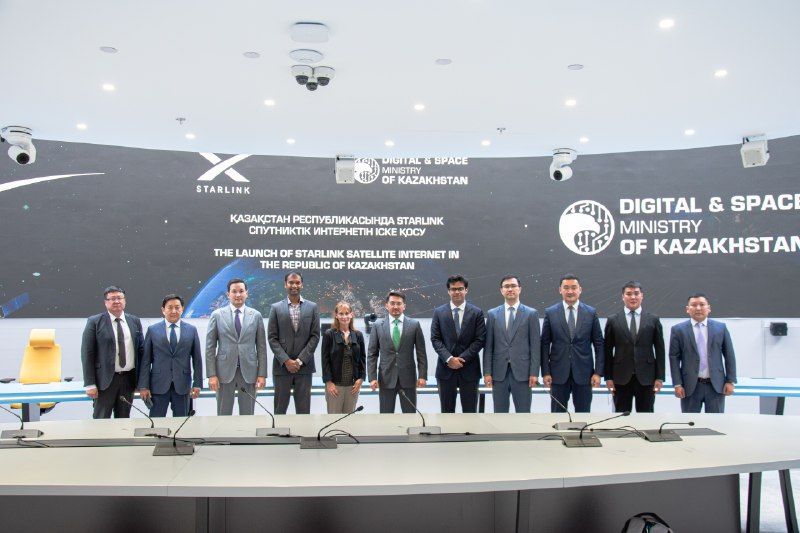 قازاقستاندا Starlink سپۋتنيكتىك ينتەرنەتى  ىسكە قوسىلادى