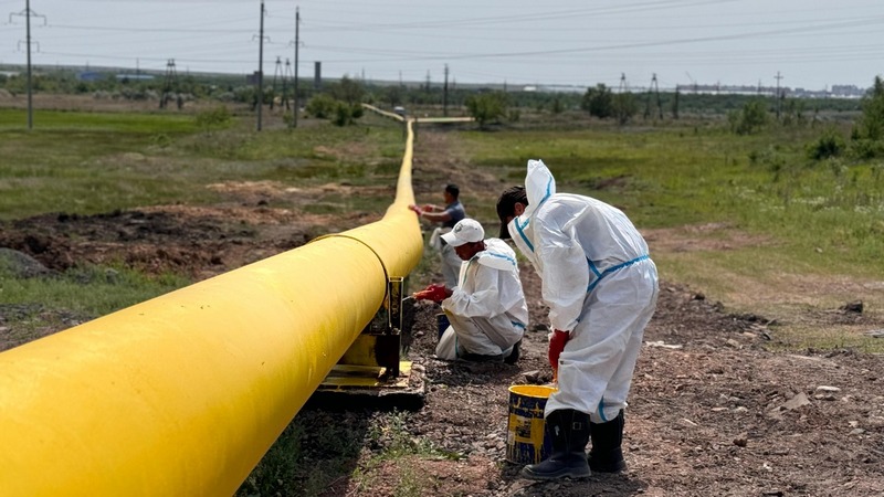 قاراعاندىدا 10 مىڭعا جۋىق ۇيگە تابيعي گاز تارتىلادى