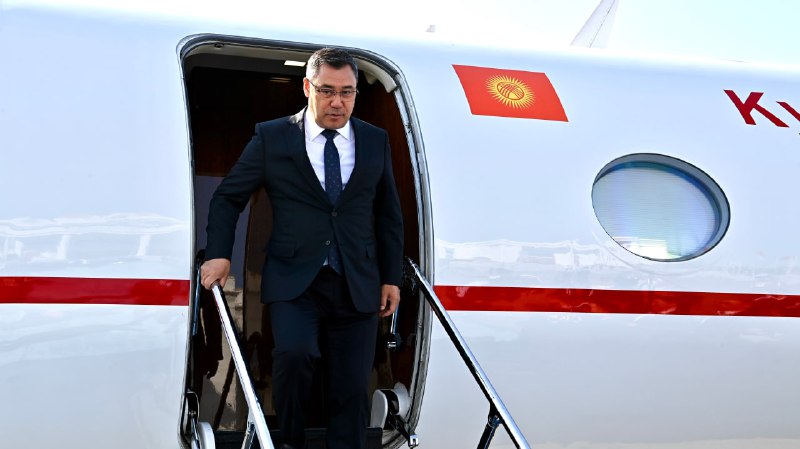قازاقستانعا قىرعىزستان پرەزيدەنتى سادىر جاپاروۆ كەلدى