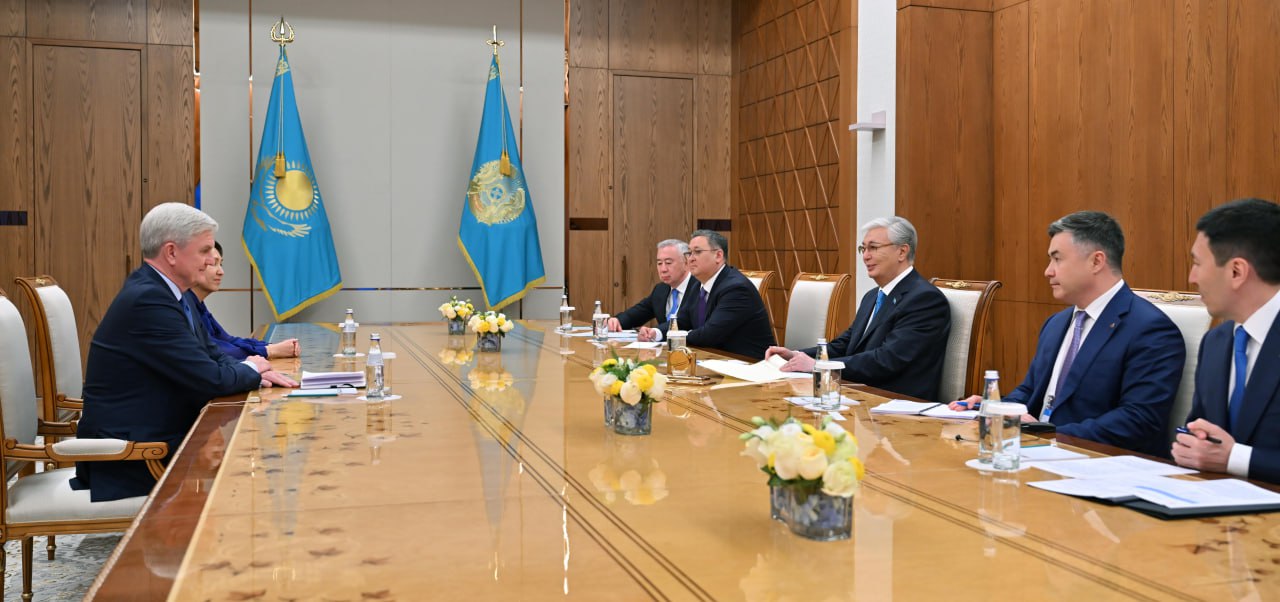 مەملەكەت باسشىسى Citi بانك وكىلىمەن كەزدەستى