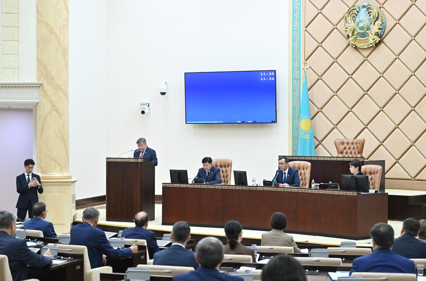 سەنات سالىق كودەكسىنە تۇزەتۋلەر ەنگىزۋدى ۇسىندى