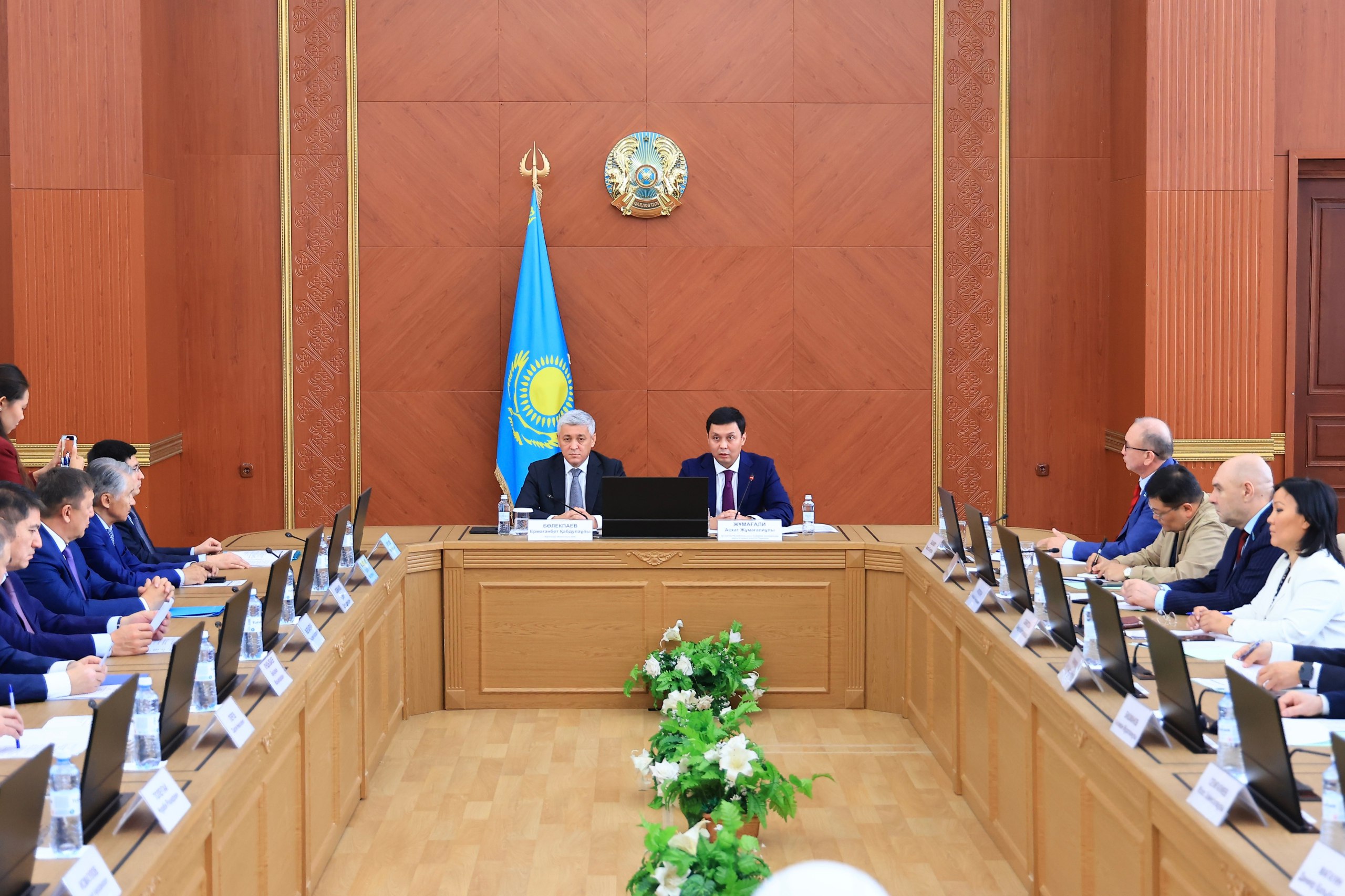 قاراعاندى وبلىسىندا سىبايلاس جەمقورلىق تاۋەكەلدەرىن ازايتۋ شارالارى تالقىلاندى