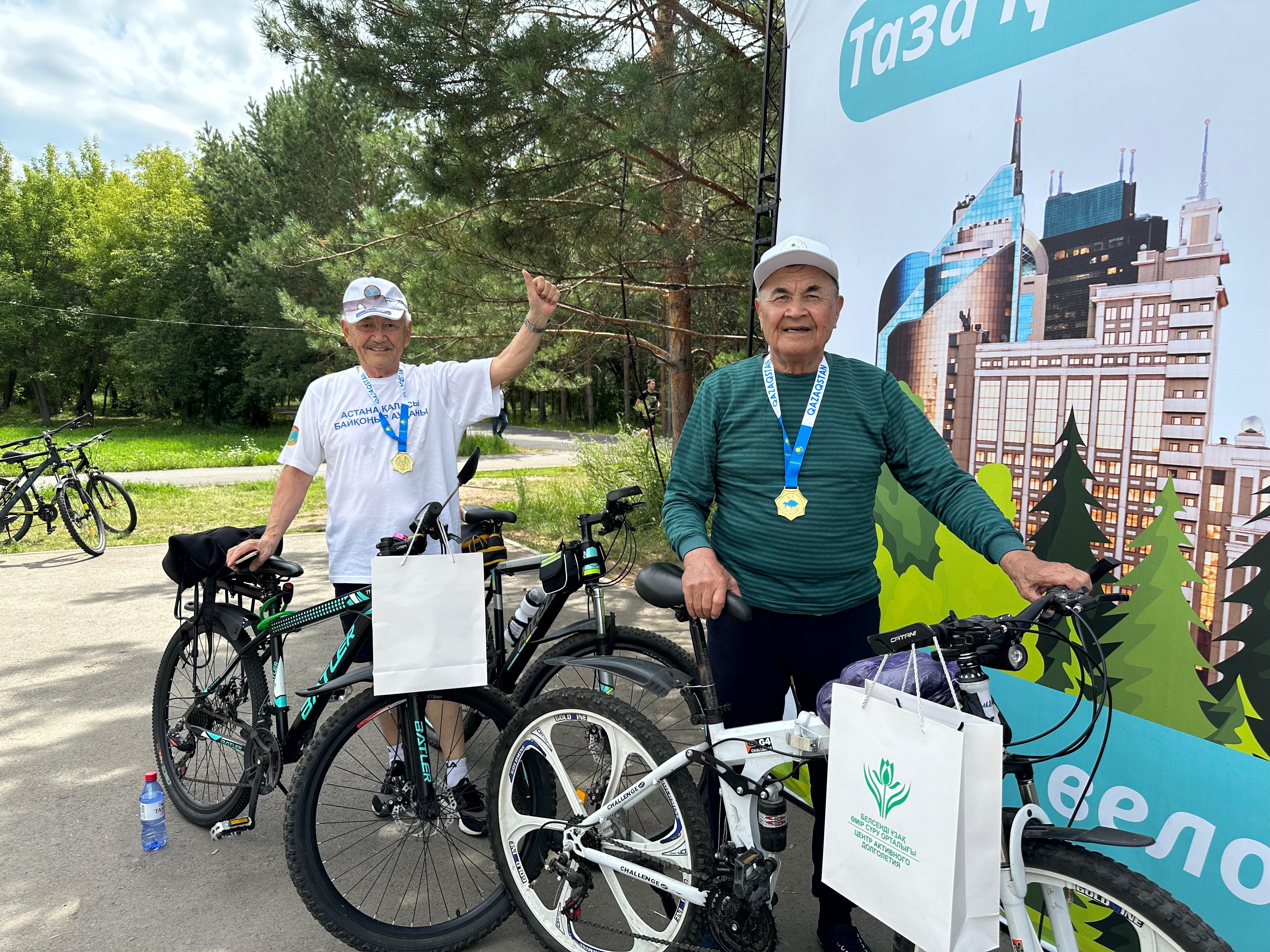 استانادا زەينەتكەرلەرگە ارنالعان ەكو-ۆەلوجارىس ءوتتى