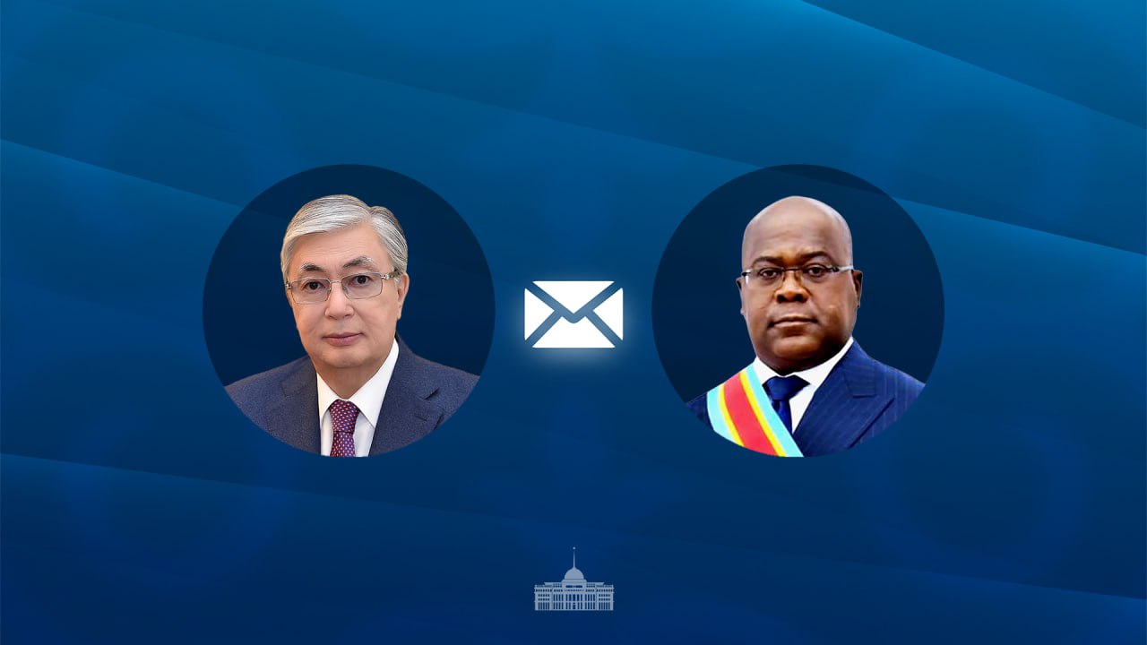 مەملەكەت باسشىسى كونگو پرەزيدەنتىنە قۇتتىقتاۋ جەدەلحاتىن جولدادى